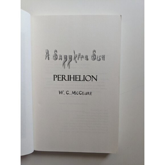 Lot of 3 WC McClure Books - Perihelion, Orbital Decay / Sapphire Sun, Onyx: 05 - Picture 14 of 16
